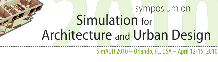 Symposium on Simulation for Architecture and Urban Design